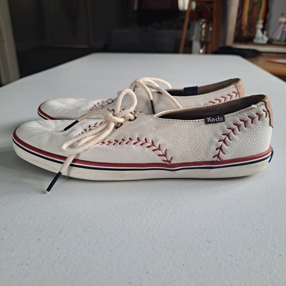 Keds leather Baseball Shoes - Picture 3 of 8